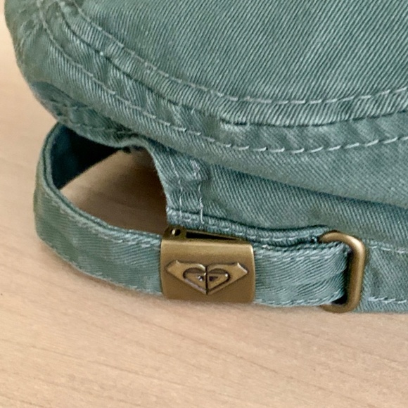 Roxy Quicksilver Retro Y2K Cotton Cadet Hat Green - Picture 5 of 7